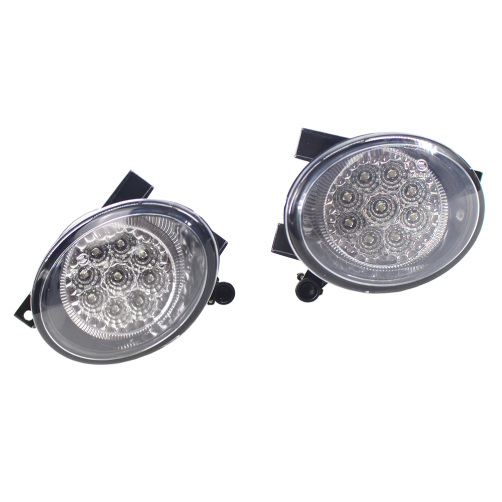 

LED Front Fog Lights Left + Right for VW Jetta Golf Mk6 5KD941699 5KD941700, 501 Original