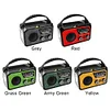 16000mAh AM/FM/WB NOAA Emergency Weather Radio Hand Crank/Solar/Type-C Charging