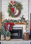 🔥Christmas Hot Sale 49% Off🔥Williamsburg Style Christmas Wreath with grapevine🎄-mysite-Adracos