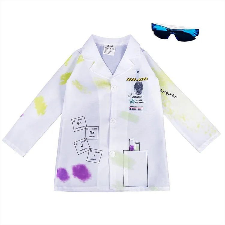 Kid Mad Scientist Costume-elleschic