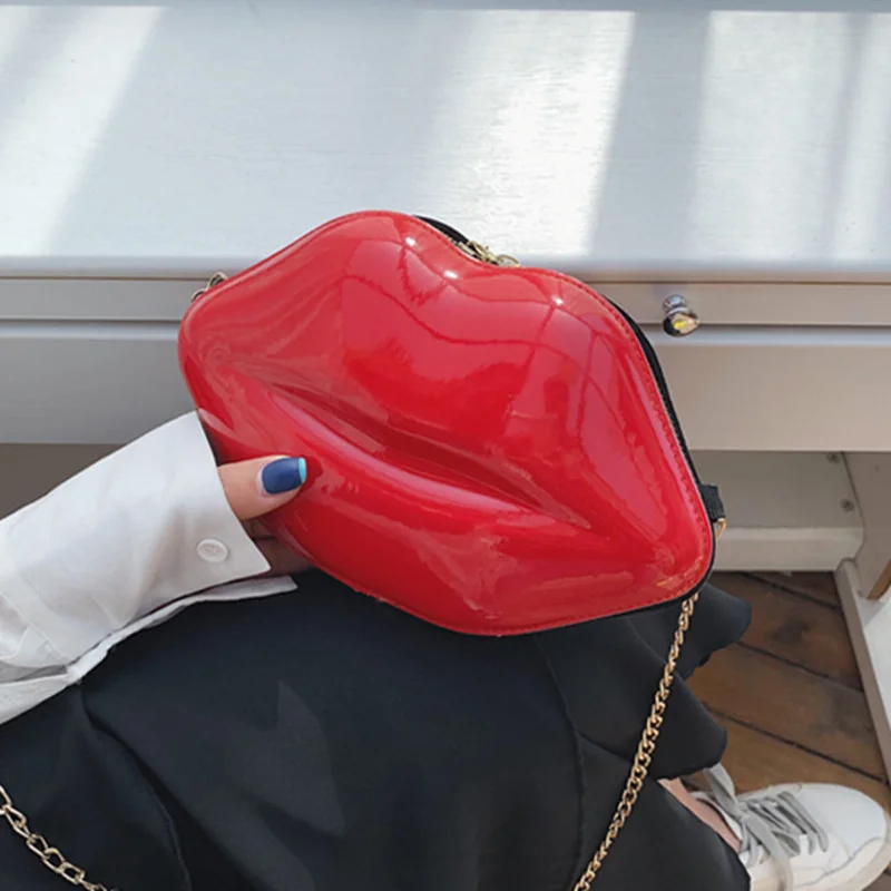 Red Fashion Casual Shoulder Messenger Bag | EGEMISS