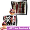 (2Pcs) Halloween Horror -Full Diamond Painting 50*40cm/55*35CM