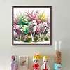 >SALE<Full Embroidery Eco-Cotton Thread 11CT Print Wolves Cross Stitch Kit 50x50cm