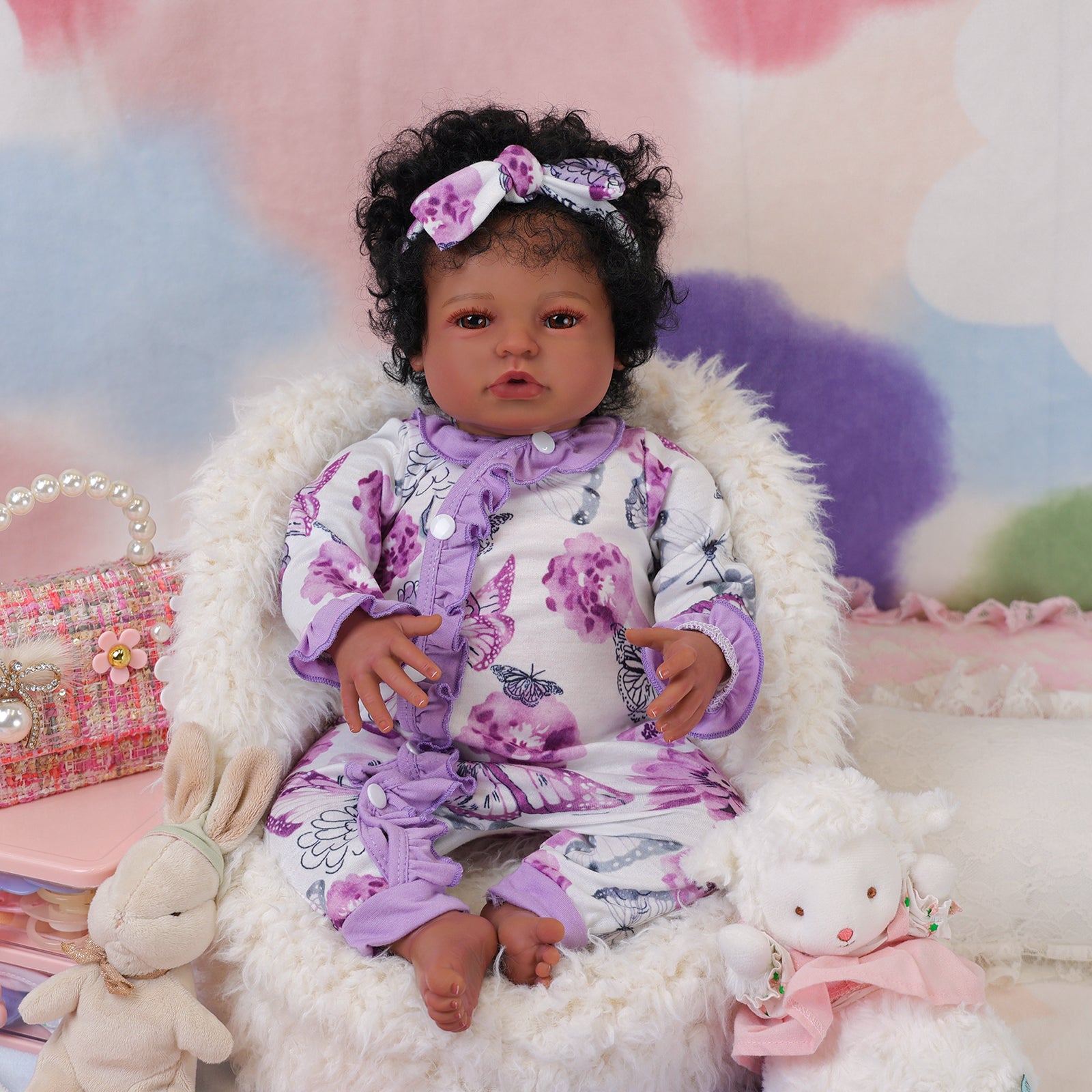 Babeside Laney 20'' Realistic Reborn Baby Doll African American