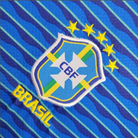 2024 Brazil Away Kids Kit Football jersey Thai Quality