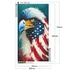 >SALE<5D DIY Full Round Drill Diamond Painting Eagle Kit Home Decoration Art Craft(3)