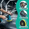 Cordless Car Buffer Polisher Kit with 8 Variable Speed for Detailing Polishing