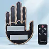 Hand Gesture Light with Remote LED Car Back Window Sign Car Finger Light for Car
