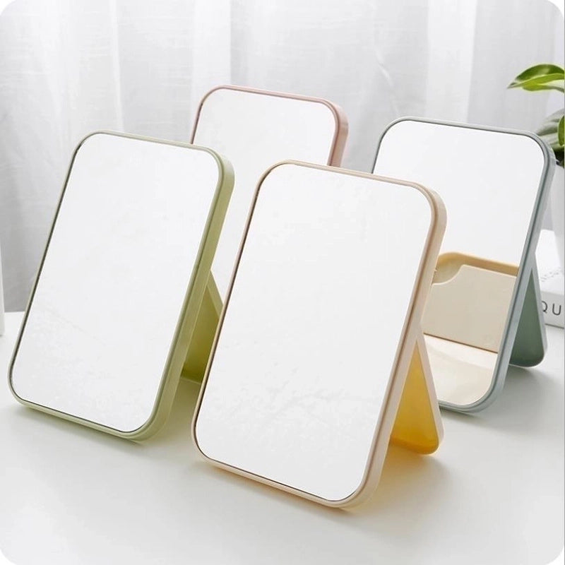 Lady Solid Color Plastic Mirror 1 Piece