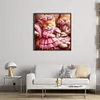(Multi-Style) Flowers Cats-11CT Stamped Cross Stitch 50*50cm/19.69*19.69in tapestrymarket