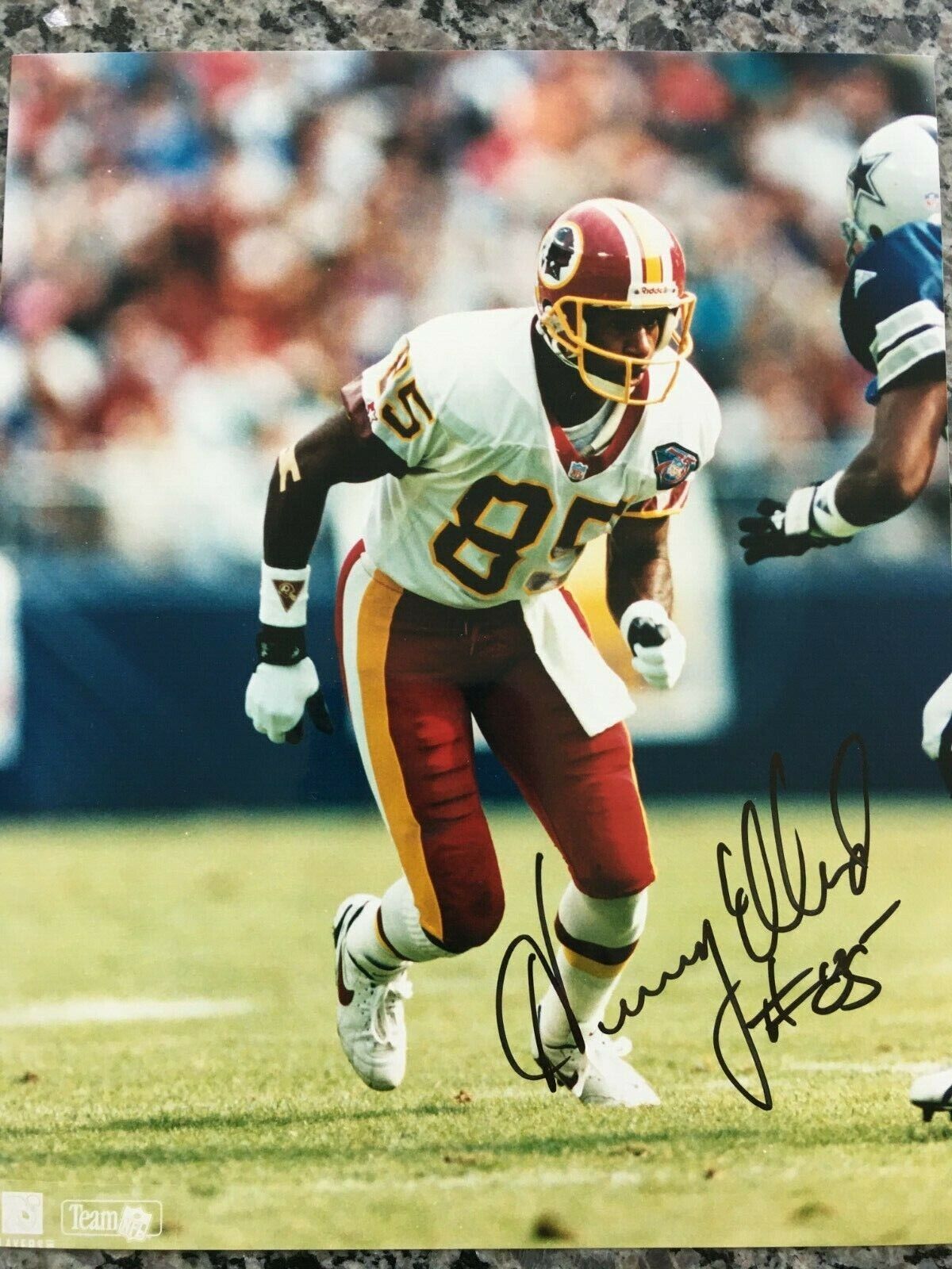 HENRY ELLARD WASHINGTON REDSKINS RARE SIGNED Photo Poster painting