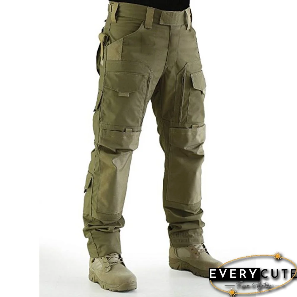 Men's Fashion Solid Color Outdoor Tactical Trousers