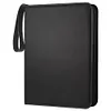 Embroidery Floss Organizer 50 Clear 9-Pocket Pages Waterproof Zip Trading Card Binder Holds 200+ Thread for Embroidery & Craft Supplies