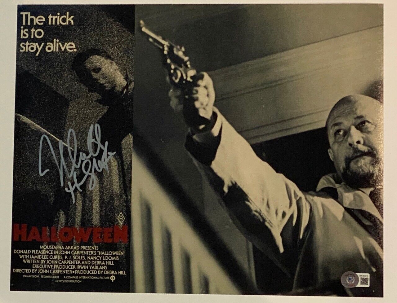 Nick Castle Signed Autographed 11x14 Photo Poster painting Halloween Michael Myers Beckett COA