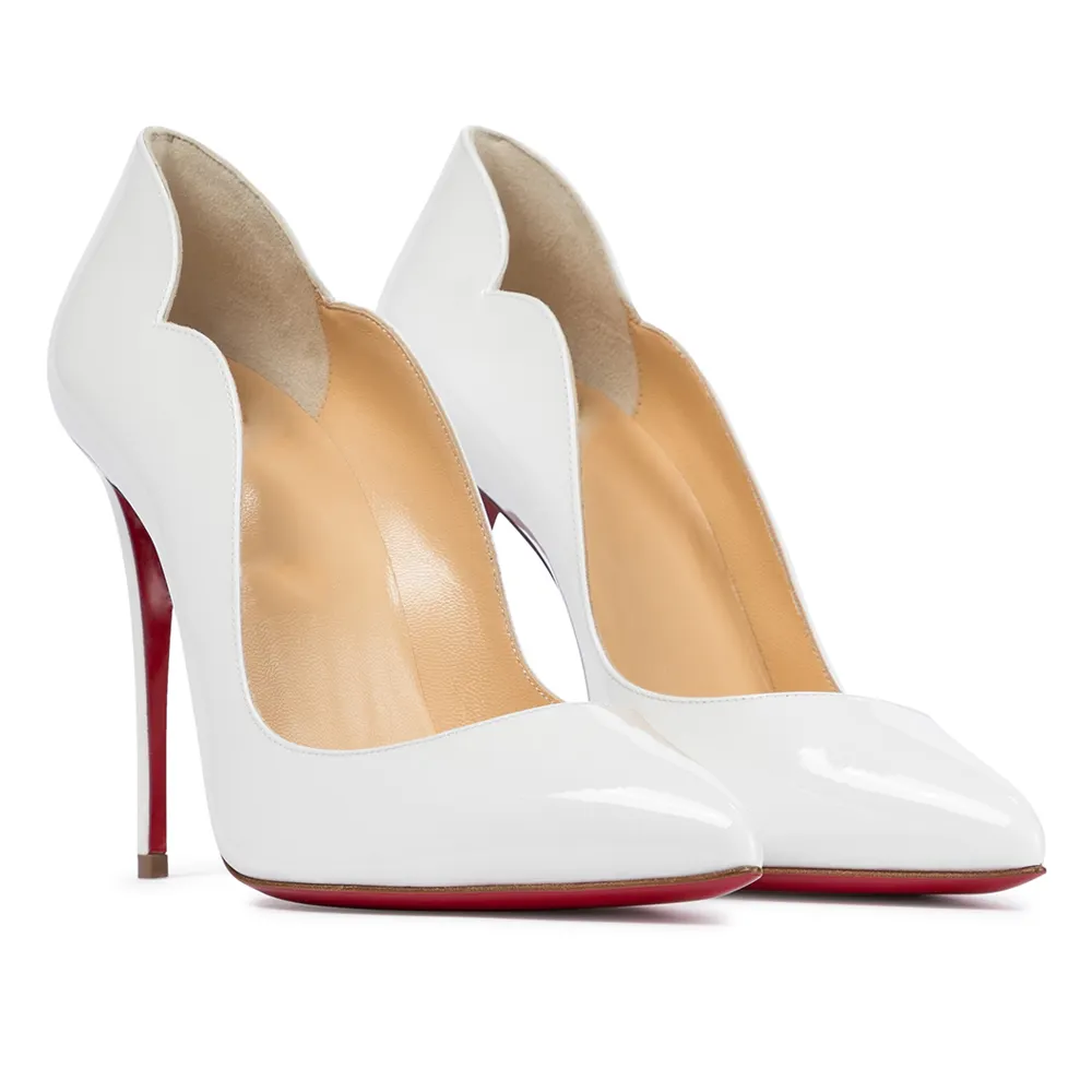 120mm Women's High Heels Party Wedding Stilettos Patent Red Bottom Pumps-vocosishoes