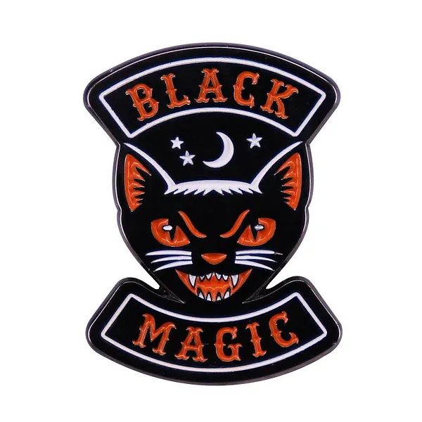 Foto del pin Nocturnal Magic Cat
