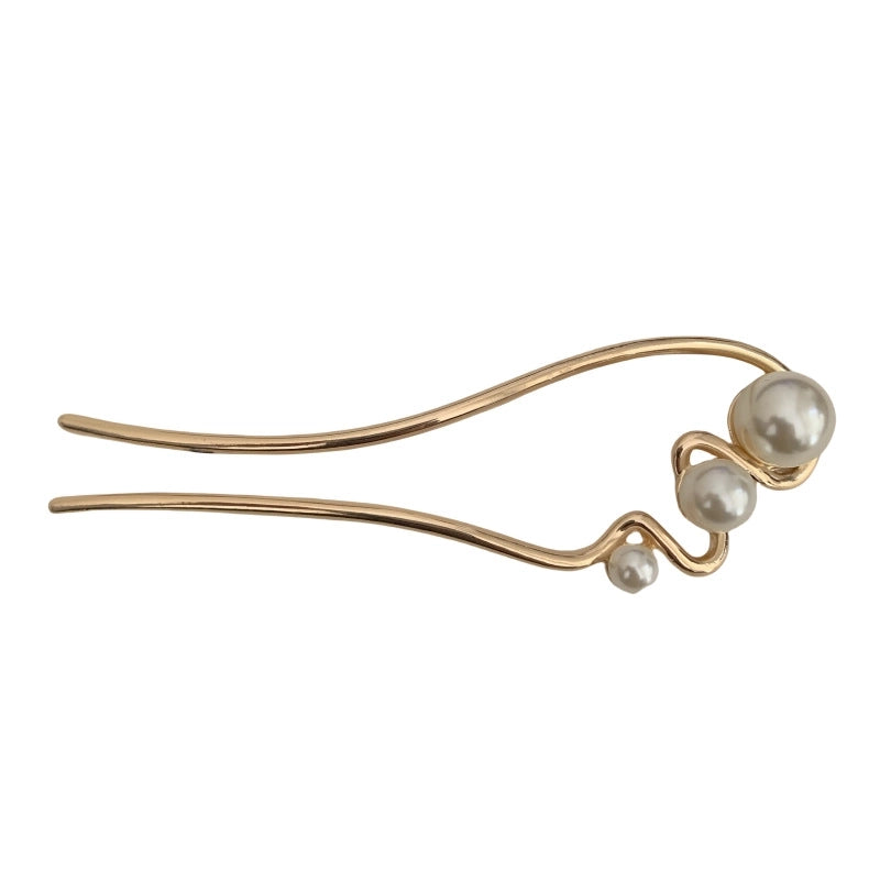 Women’s Minimalist Classic Style Geometric Alloy Plating Hairpin