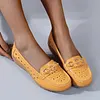 Women's Soft Sole Wide Breathable Waterproof Lightweight Walking Flat Loafer Shoes