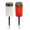 Solar Grave Lawn Light Energy Saving Flameless Electronic LED Candle Lamp