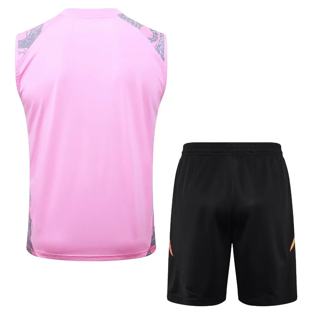 24/25 Real Madrid Training Vest Kit Football Thai Quality