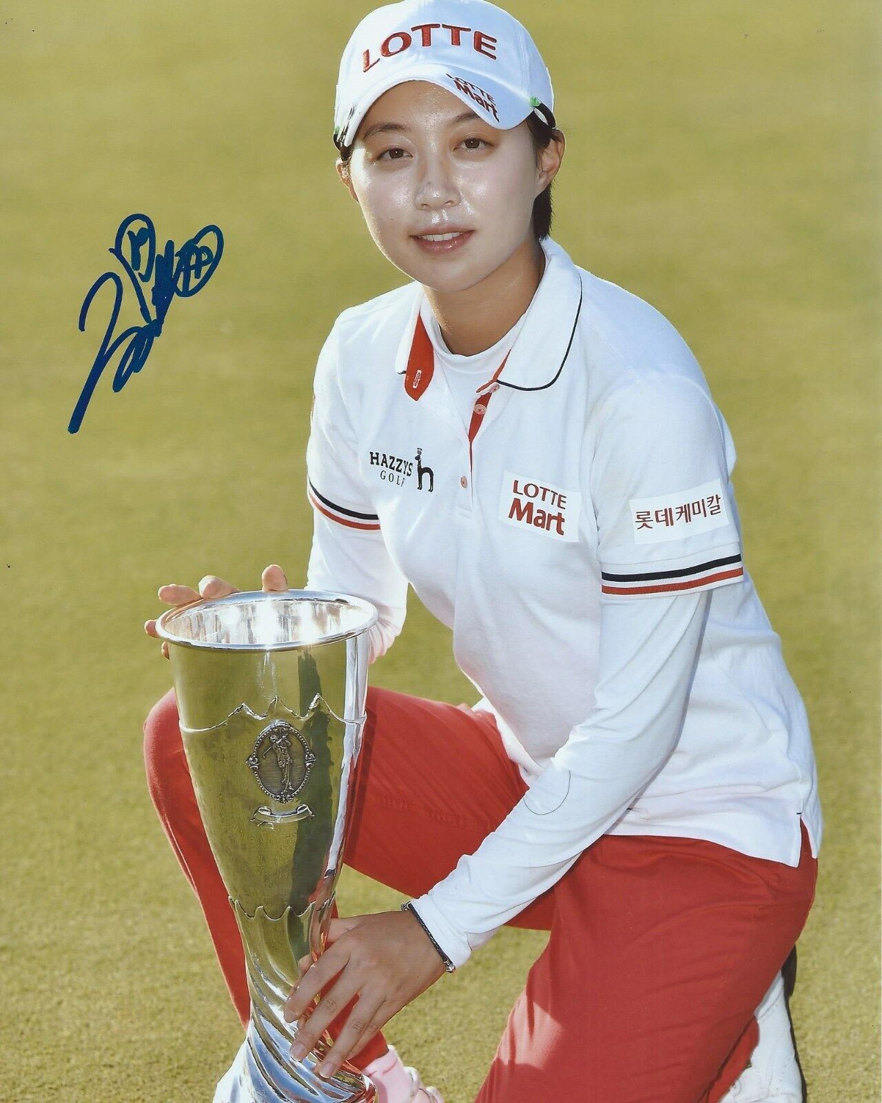Hyo-Joo Kim Signed 8×10 Photo Poster painting LPGA Autographed COA