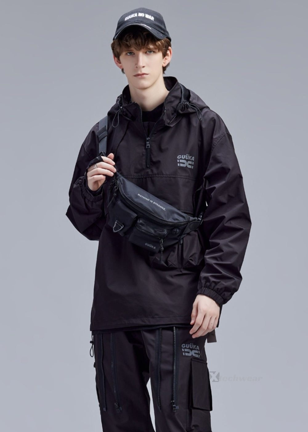 Hooded Techwear Jackets - GUUKA® - X