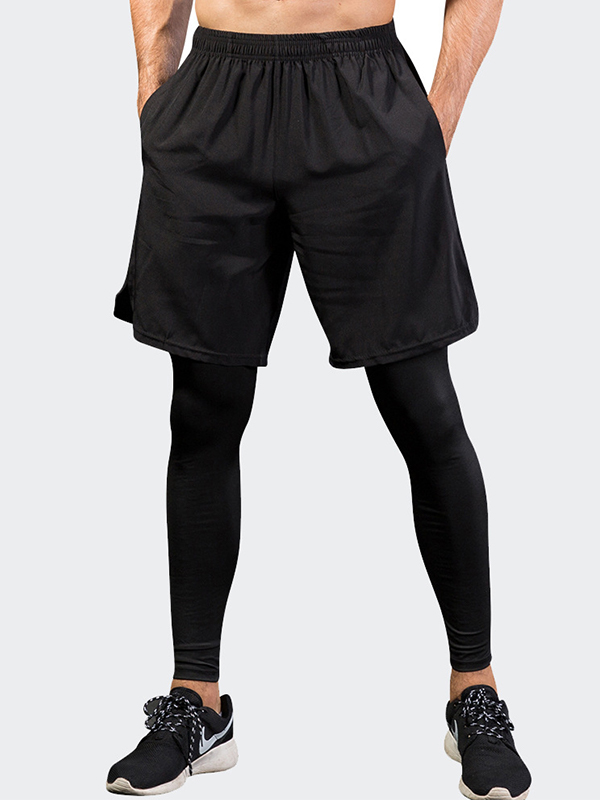 Casual Elastic Quick Drying Shorts