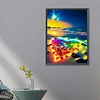 (40*60cm)Seaside - Full Round Drill Diamond Painting
