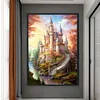 Disney Castle-16CT Stamped Cross Stitch 40*60cm/15.75*23.62in(Big Size)