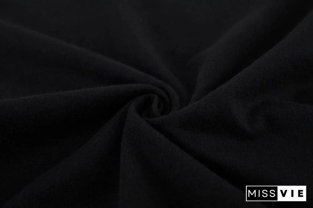 SPGBTees Women's This Girl Loves Her Packers T-shirt Black Color XS-Size