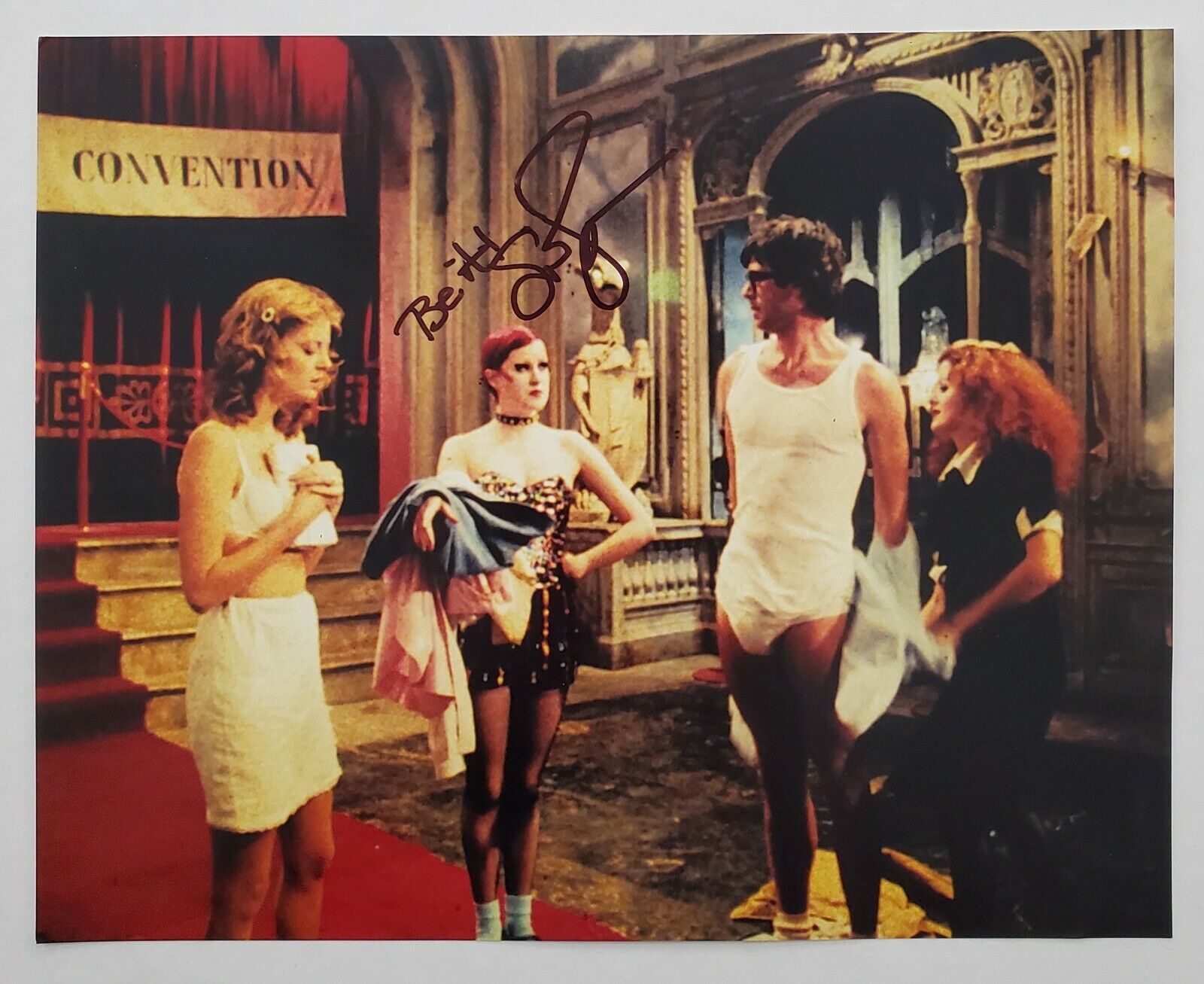 Susan Sarandon Signed Rocky Horror Picture Show 8x10 Photo Poster painting Thelma & Louise RAD