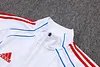 Joyfball 2025/2026 Kids Size Bayern Munich Long Zipped Jacket White Football Jersey Retro-Version 1:1 Thai Quality 