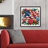 Diamond Painting-DIY Crystal Rhinestone Independence Day Flower(40*40CM)