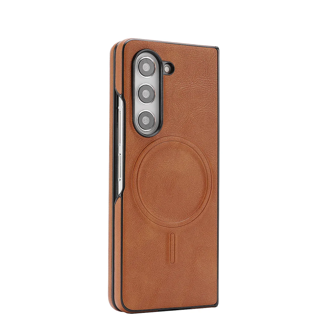 Suitable For Samsung Z Fold7 Wireless Charging Phone Case Z Filp7 2-In-1 Magsafe Magnetic Card Holder