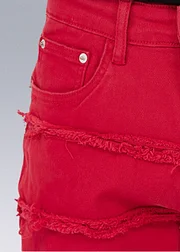 Venice Red Stacked Jeans