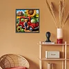 Diamond Painting-DIY Full Round Drill Sunflower Truck