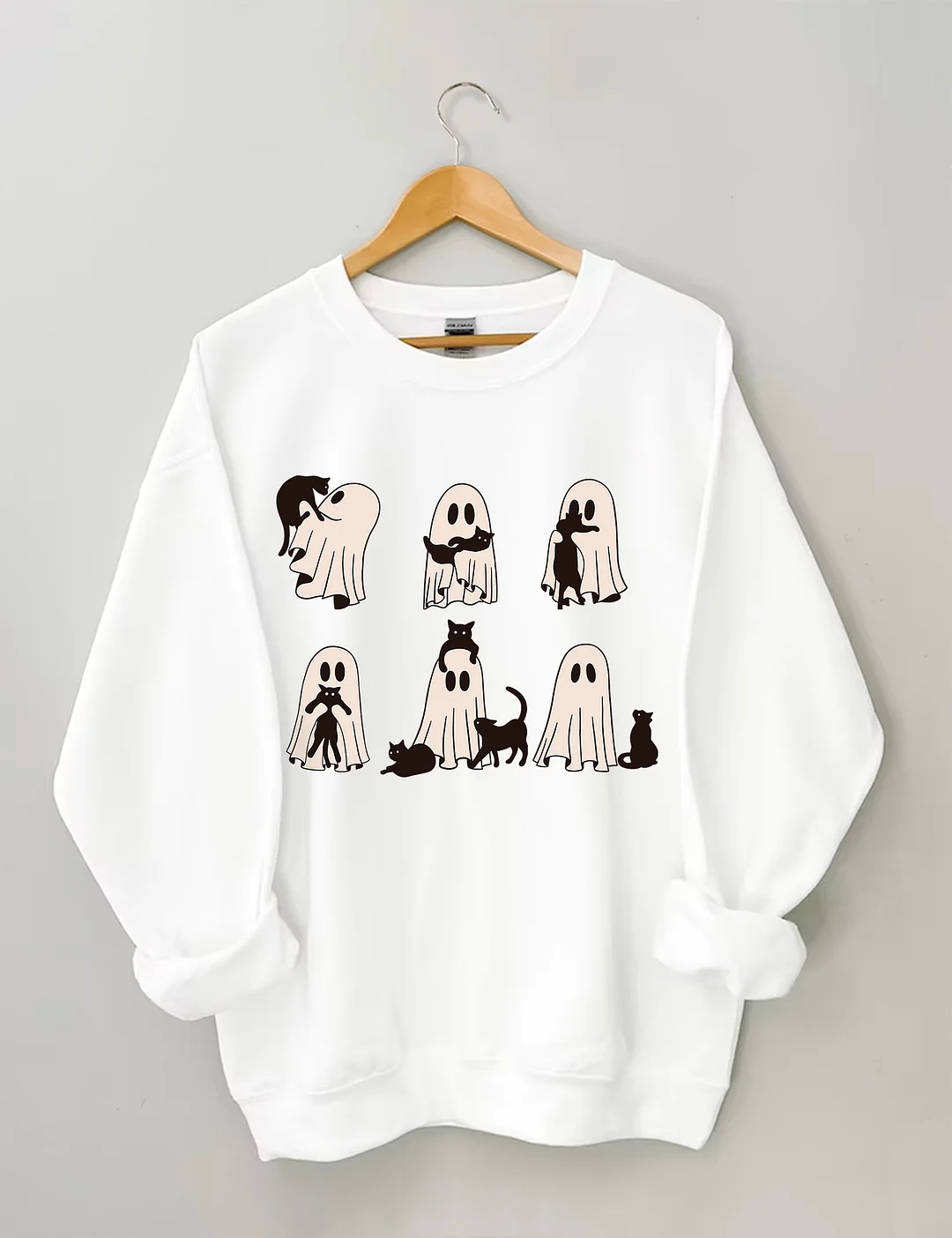 Ghost Cat Sweatshirt