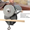 6&rdquo; Wheel Manual Grinder Grinding Machine Fine Sand Hand-cranking Grinder