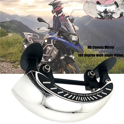 Motorcycle Wide Panoramic Rearview Mirror