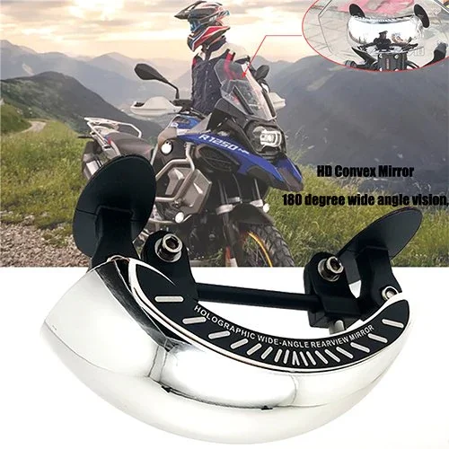 Motorcycle Wide Panoramic Rearview Mirror— Special Price Offer💥💥💥