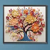 Arbre de vie papier peinture-partiel sp&eacute;cial diamant peinture-35 * 30cm