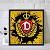 Fußball Dynamo Dresden - Rundbohrer Diamond Painting - 40*40CM