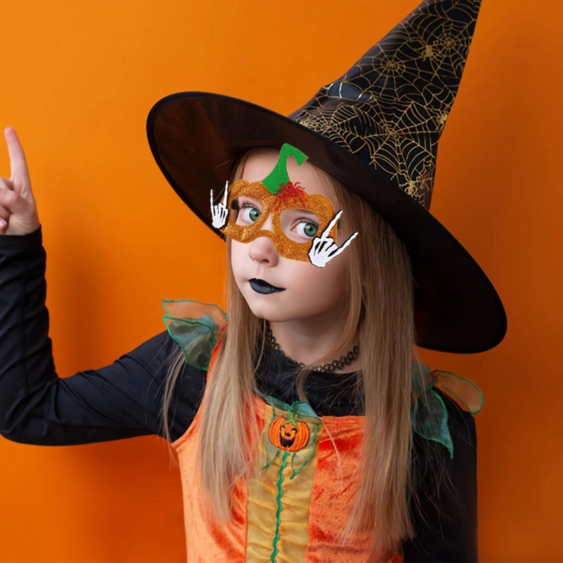 Halloween Cute Funny Pumpkin Spider Bat Plastic Party Festival Costume Props Decorative Props