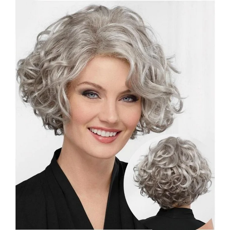 Short curly hair topper 2C