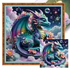 (Multi-Style) Dragon-11CT Stamped Cross Stitch 50*50cm tapestrymarket