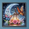 Diamond Painting-DIY Crystal Rhinestone Crescent Butterfly