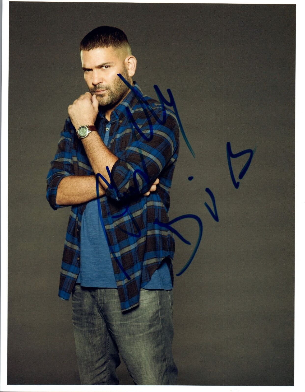 Guillermo Diaz Signed Autographed 8x10 Photo Poster painting Weeds Mercy Star COA VD