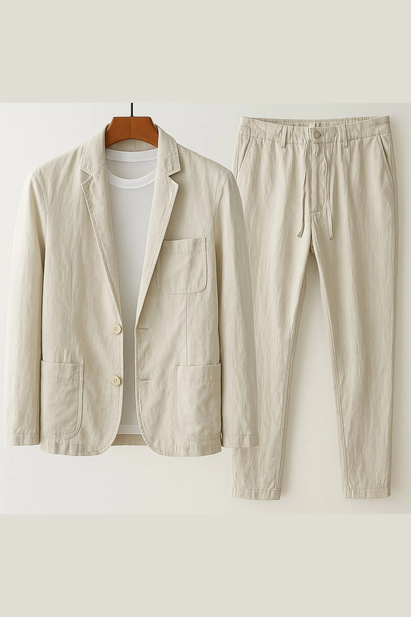 Men's Linen Blend Tailored Set &ndash; Amalfi Blazer & Trousers