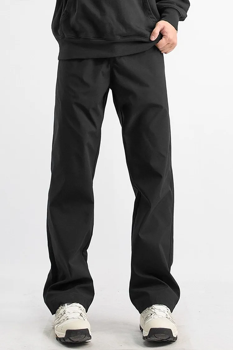 Men's Casual Flared Cargo Pants for Spring and Summer