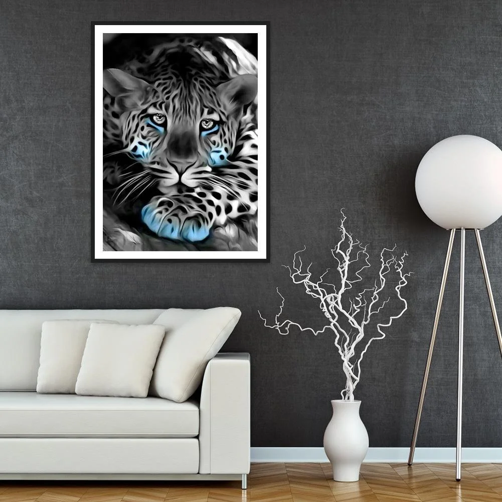 Diamond Painting - Full Round Drill - Leopard(30*40cm)